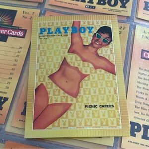 90s Vintage Playboy Chromium Cover Card Collectors Joyce Nizzari 1995 #12